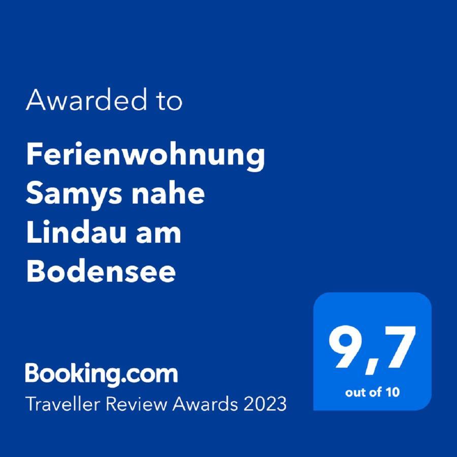 Ferienwohnung Samys Nahe Lindau Am Bodensee Зигмарсцелль Экстерьер фото